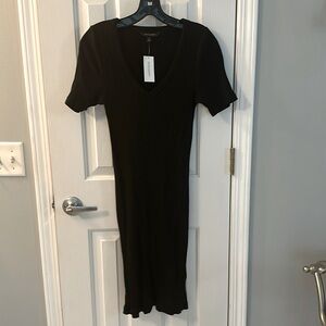 Banana Republic ribbed Tshirt dress